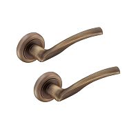 Ручки на розетте MVM/Solo A-2005 (T8a-E5a) MАВ матовая античная бронза